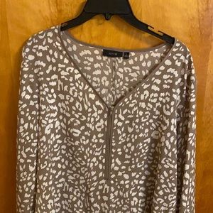 Zip up woman’s blouse